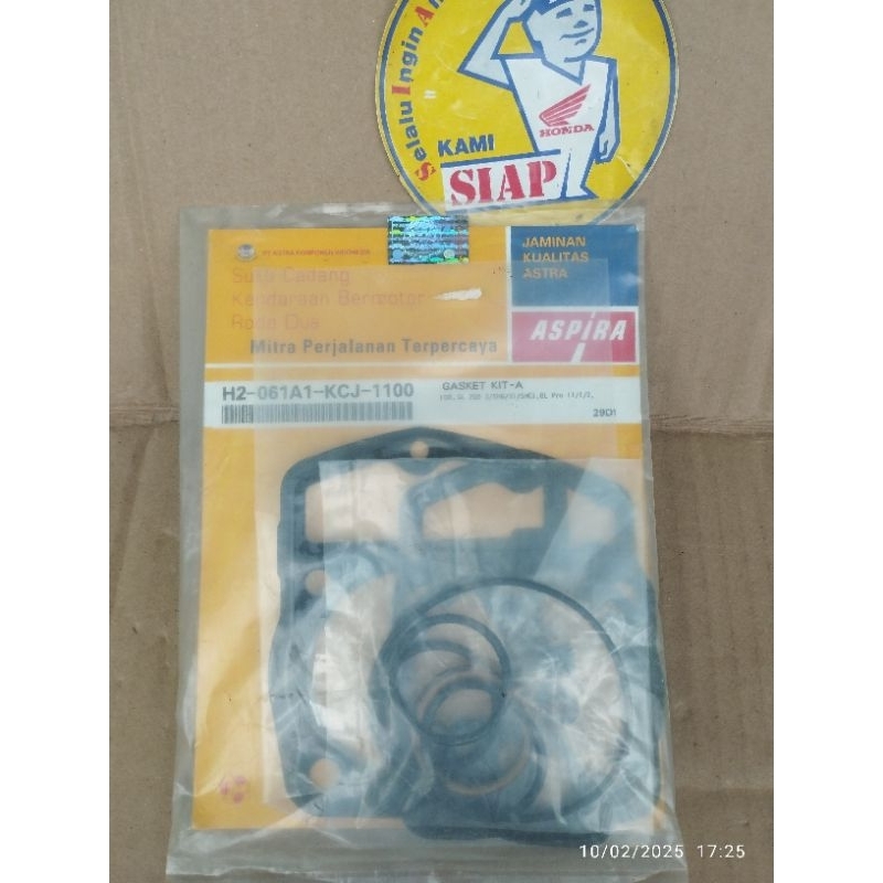 Topset Top Set Paking Perpak Blok Block Silinder Cylinder Head Gasket Kit A Honda Tiger2000 Tiger 20