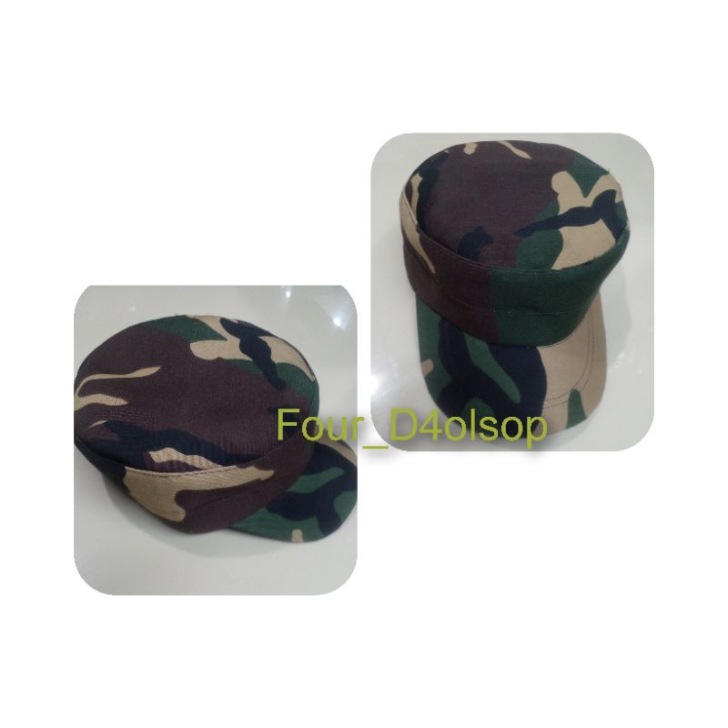 topi komando loreng nato | topi komando