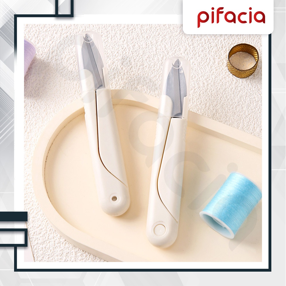 

PIFACIA Gunting Cekris Jahit Premium Thread Cutter Alat Pemotong Benang Perlengkapan Menjahit Stainless
