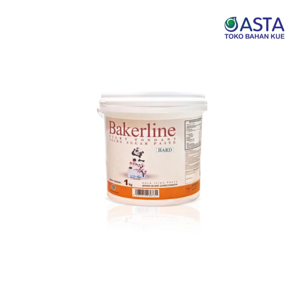 

BAKERLINE Silky Fondant White - Hard 1 kg