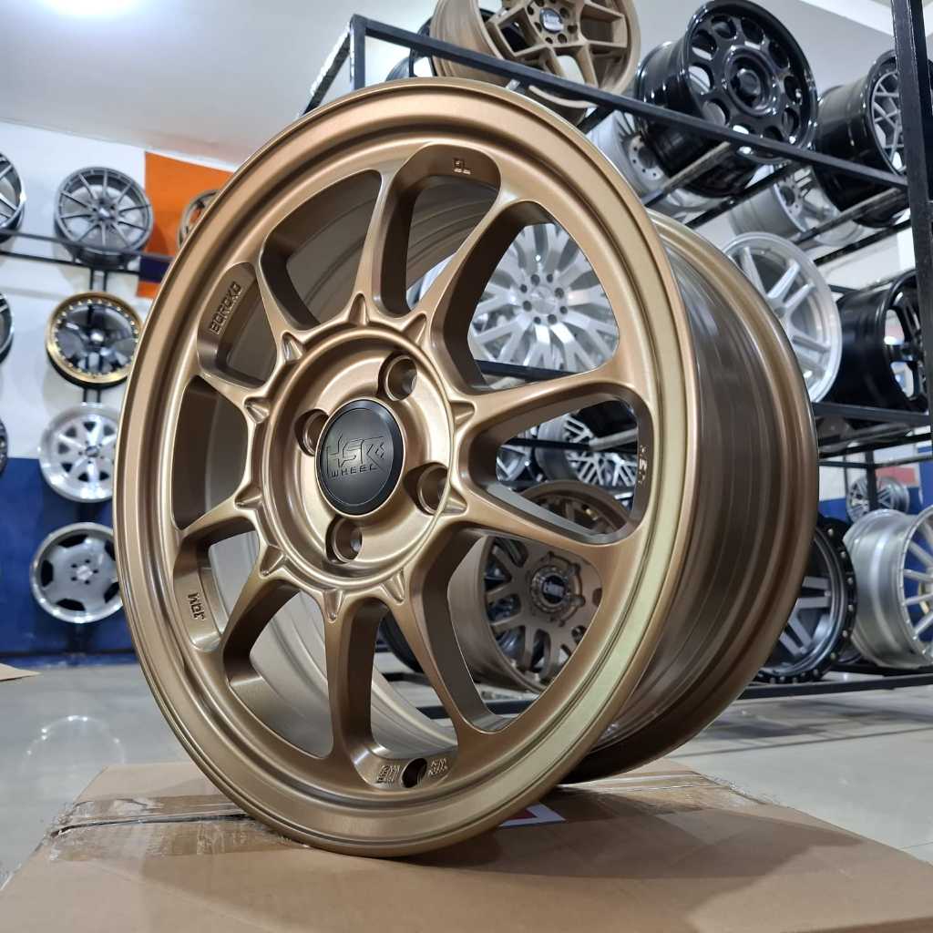 Velg Racing Mobil Brio, Agya, Ring 15 Velg Modifikasi HSR Wheel DL