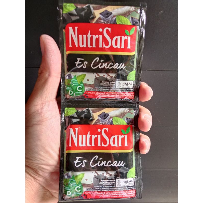 

Nutrisari Cincau Kemasan 1 Renceng isi 10 Sachet