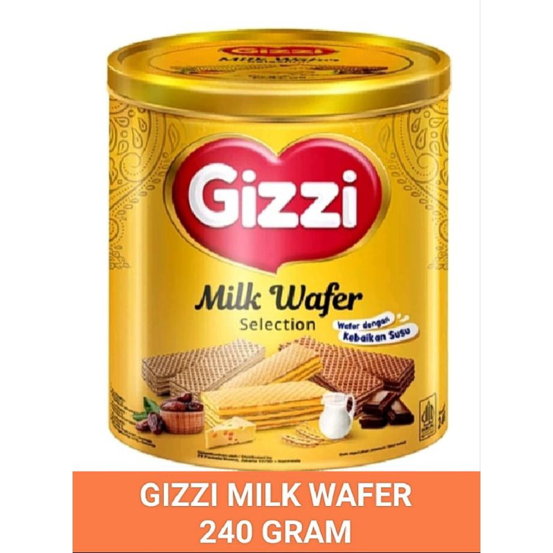 

GIZZI Milk Wafer 240 Gr