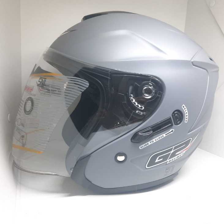 Helm G2 Optimax solid Dark Grey doff