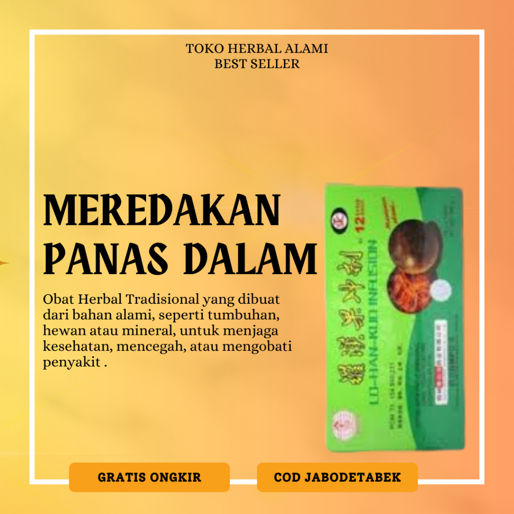 

Lo Han Kuo Infusion Original - Pereda Panas Dalam Dan Sakit Tenggorokan Original Oriii