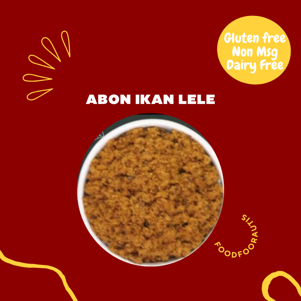 

Abon Ikan Lele Gluten Free Non Msg Snack Autisme