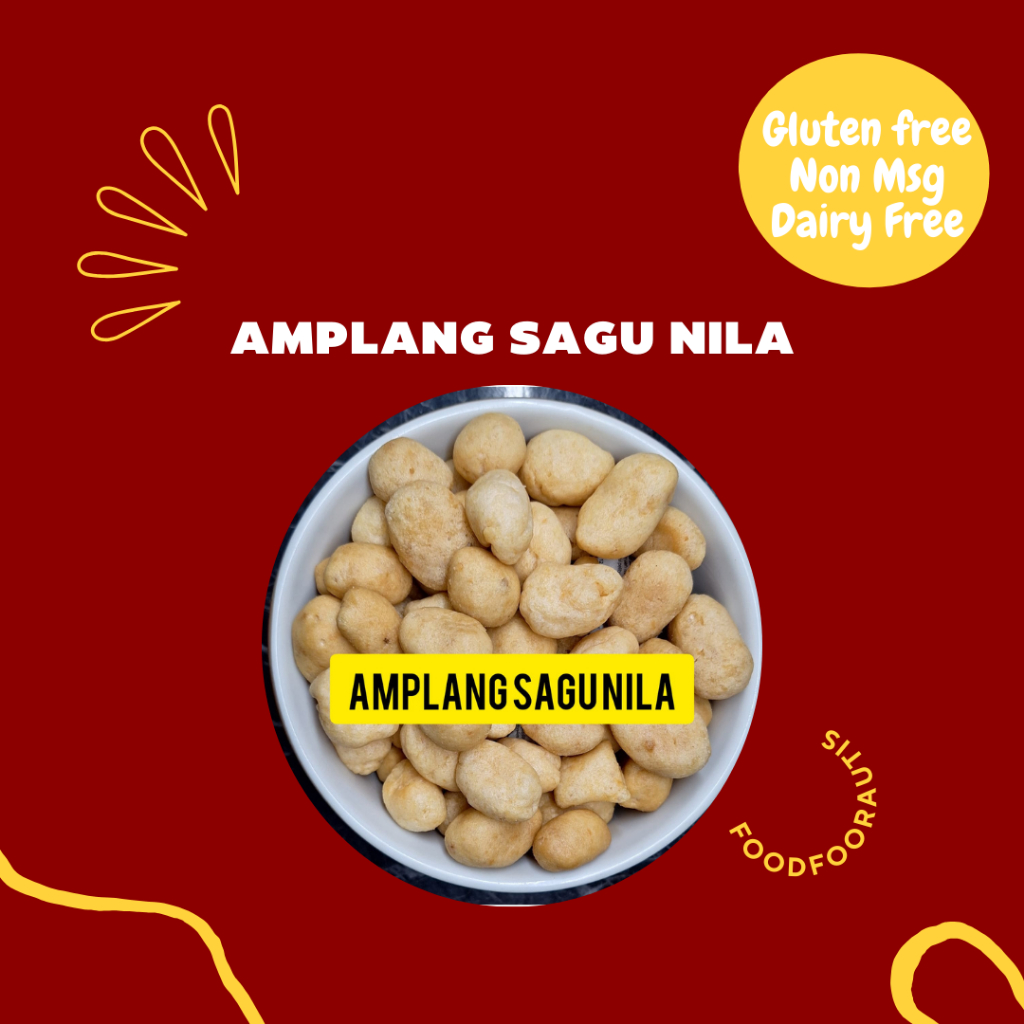 

Amplang Sagu Nila GlutenFree Non Msg Snack Autisme