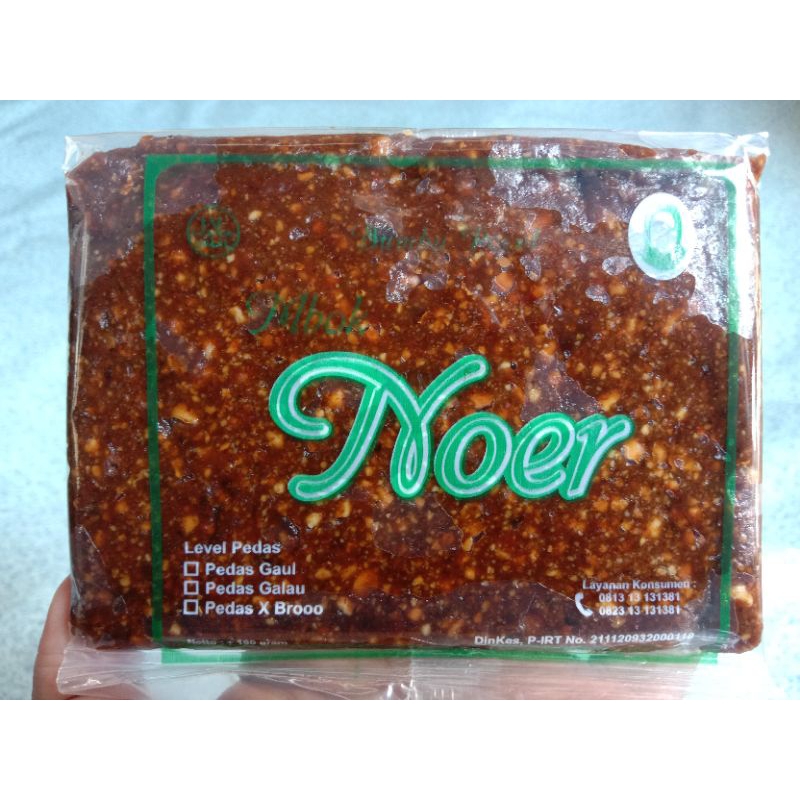 

Noer Bumbu pecel / Sambel pecal Medan ±130gr Murah bumbu kacang