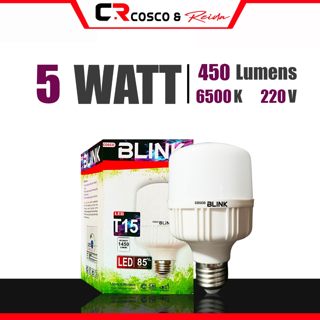 Lampu LED T-Bulb Cosco Blink