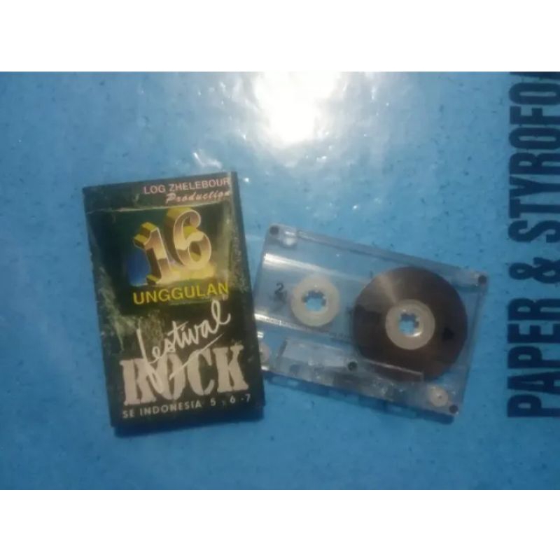 Kaset Pita 16 Unggulan Festival Rock Se Indonesia 5 - 6 - 7