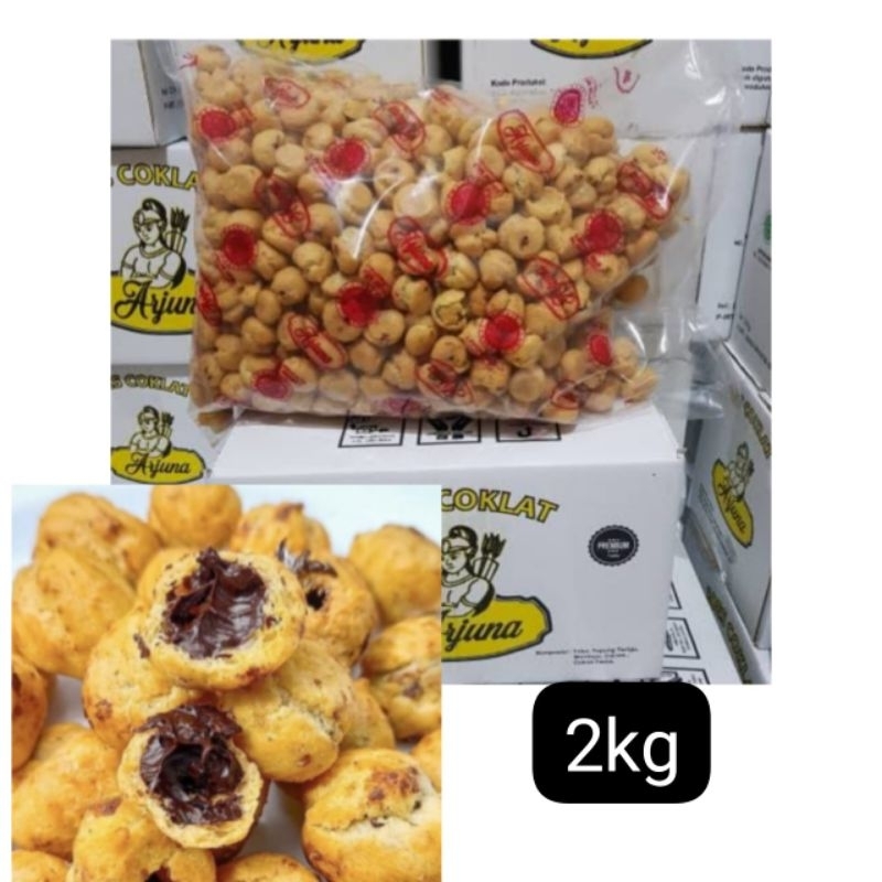 

Soes Coklat Arjuna 250gr , 500gr enak nyuoklat parah