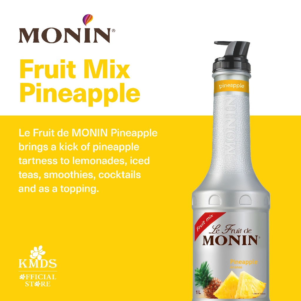 

MONIN PUREE FRUITMIX PINEAPPLE 1 LTR