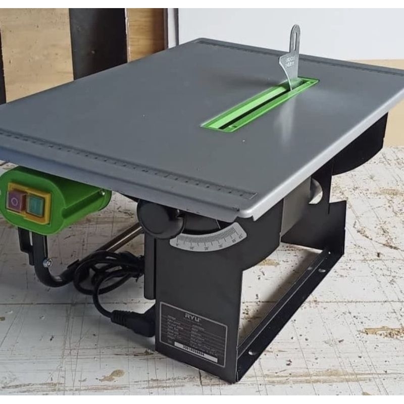 Ryu Tekiro RTS 8 RTS8 Mesin Table Saw Gergaji Listrik Meja Duduk 8" 8 Inch Termasuk Mata Pisau 24T