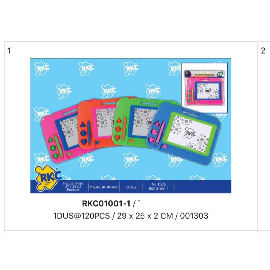 

Mainan EDUKASI Drawing Board PAPAN RKC Menggambar / Papan Tulis MAGNET Bisa Dihapus/ RKC 01001-1 + BUBBLE WRAP