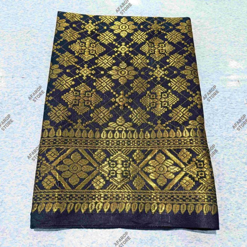 cuci gudang kain songket cowok palembang motif//rumpak cowok motif terbaru//sarung songket cowok