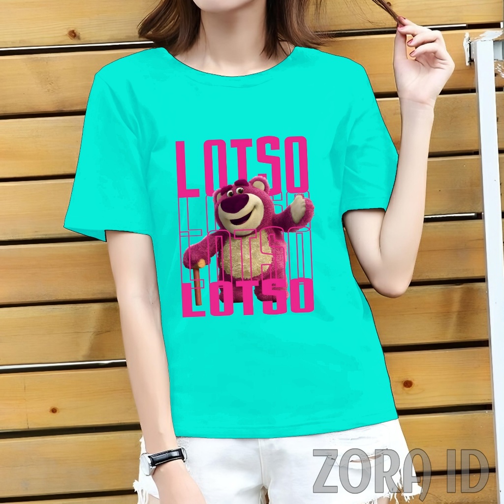 ZORA ID KAOS TSHIRT WANITA DEWASA KEKINIAN / ATASAN KAOS WANITA DEWASA KEKINIAN / KAOS LENGAN PENDEK