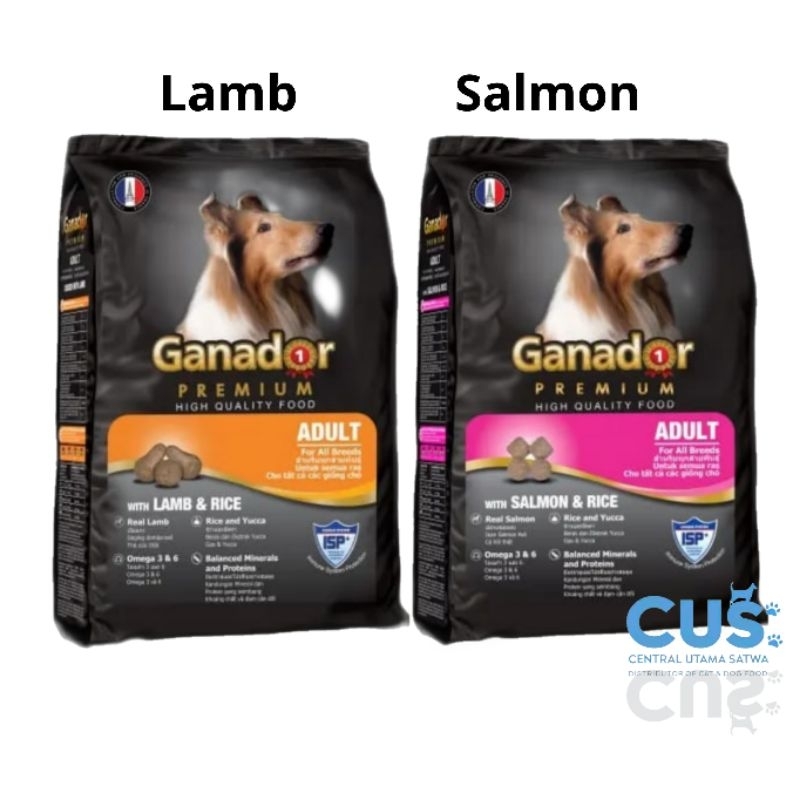 GANADOR Premium Dog Food - Makanan Anjing Kering - Dry Food