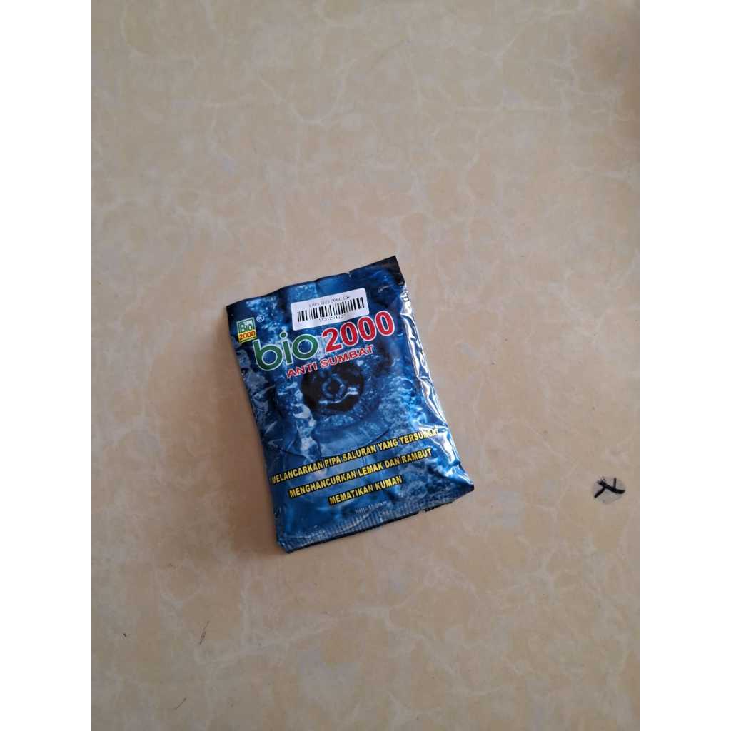 Bio 2000 Obat Anti Sumbat Mampet Pipa  Saluran Penguras Wc Wastafel - Mengatasi Masalah Pipa Saluran