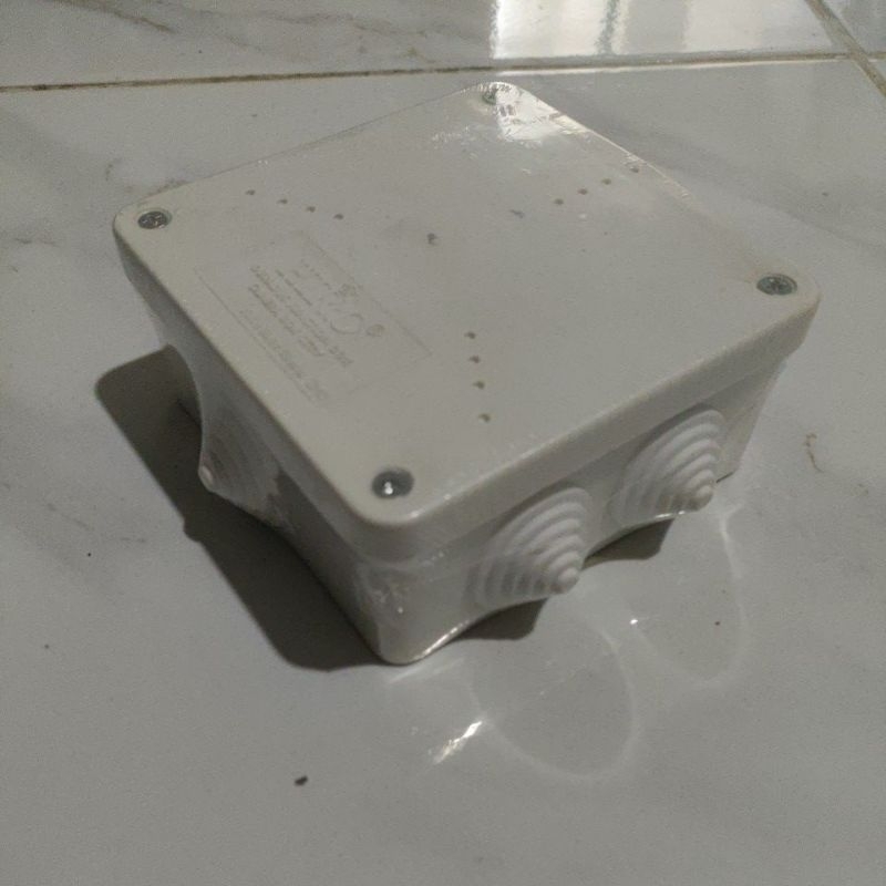 junction box waterfroof duradus camera cctv 10.5cm x 10.5cm