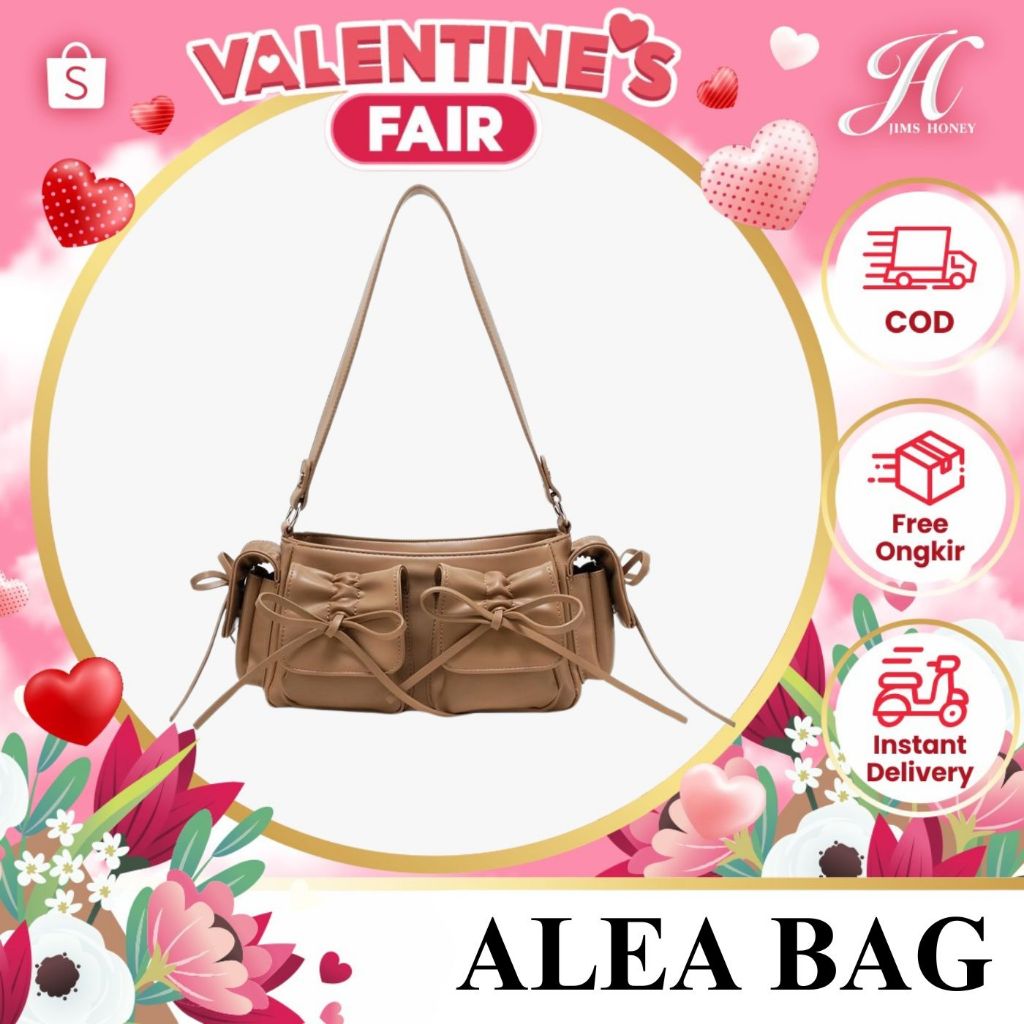 JIMS HONEY ALEA BAG Tas Selempang Wanita Slingbag Cewek Jimshoney Trendy Elegan