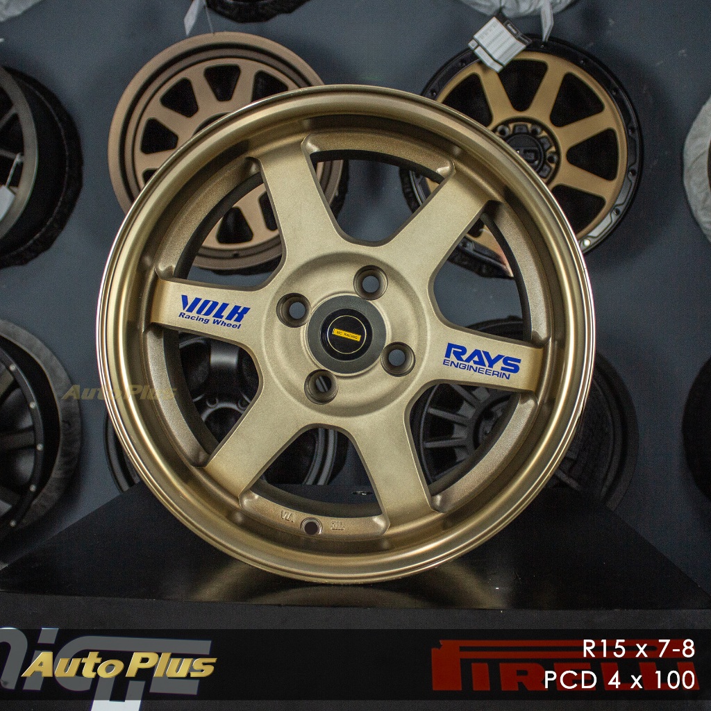 VELG MOBIL RING 15 VOLK RAYS TE 37 (SSW S244) Replika