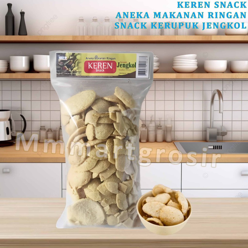 

Keren Snack / Snack Kerupuk Jengkol / Aneka Makanan Ringan / 135gr