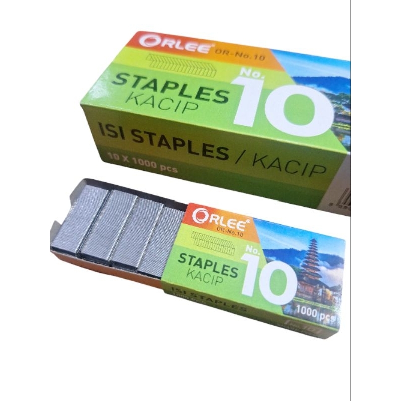 

KACIP Refil-Isi Stapler No 10/Refil Stapler Kecil/Isi Staples Orlee