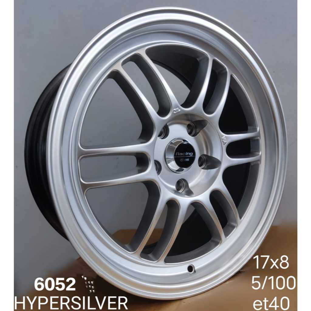 VELK MOBIL SIENTA ENKEI RPF 01 R17X8 5X100 ET40 HYPER SILVER
