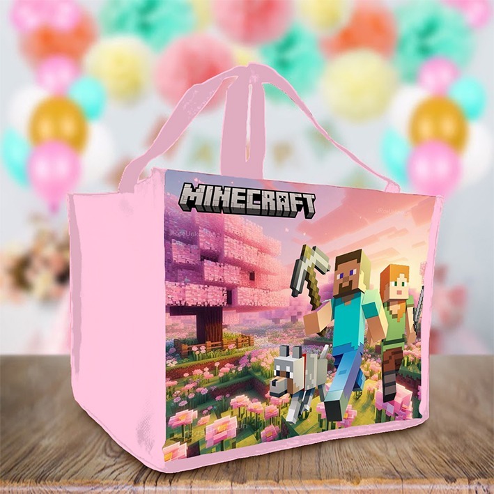 

Tas Goodie Bag Katalog Kartun MINECRAFT Acara Ulang Tahun Birthday Acara Anak
