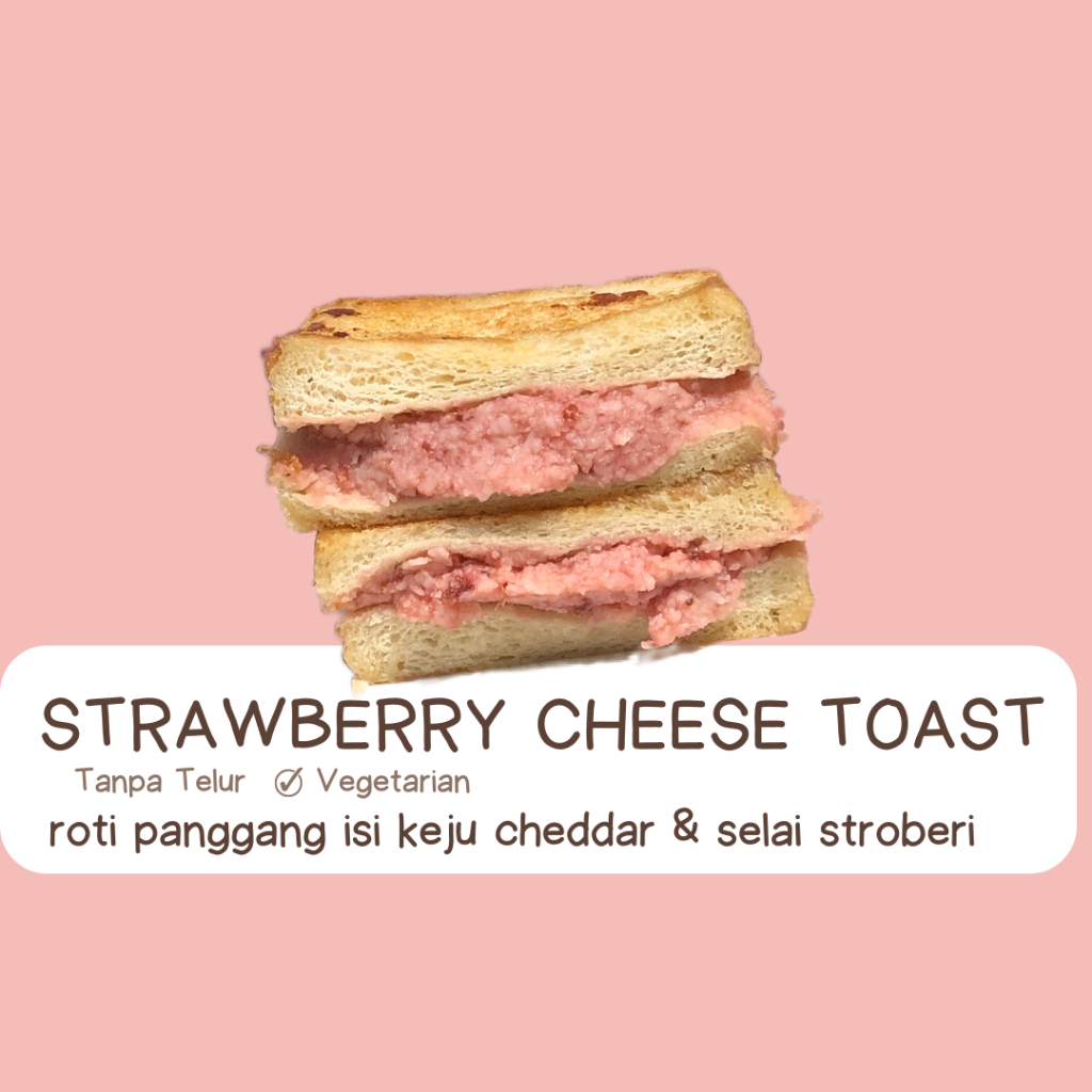 

Strawberry Cheese Toast