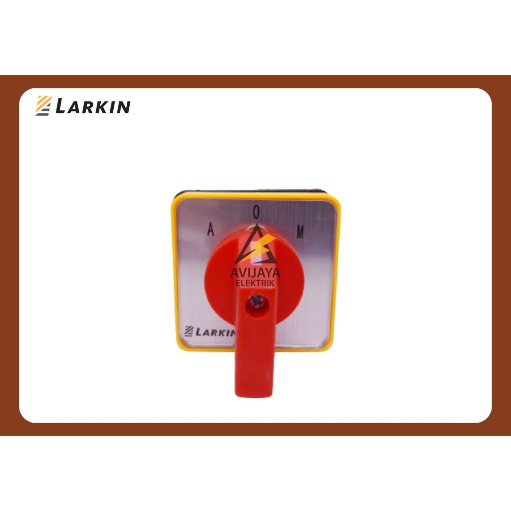 Selector MOA, Selector AOM, Rotary Cam Switch 2Pole Larkin LW-2M-48