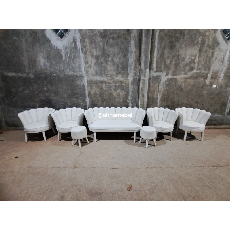 JUAL KURSI KERANG DEKORASI PELAMINAN/KURSI MANTEN/KURSI KERANG VIRAL