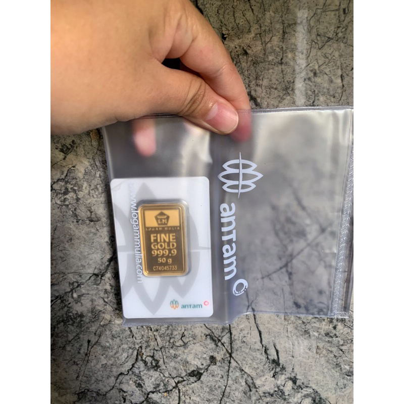 Emas Antam Logam Mulia 50 gram