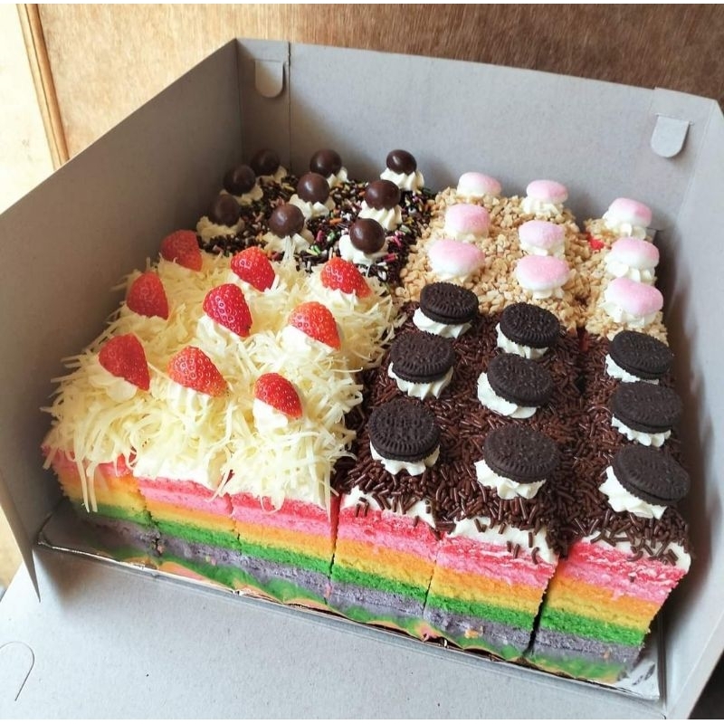 

Rainbowcake 36 slices