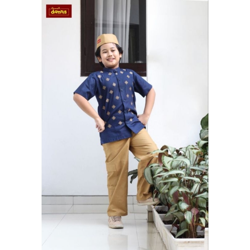 Size 7 Warna Navy Taqwa Anak TAPL 1207 by Rumah Dannis / Sale Dannis / Dannis Terbaru / Dannis Anak 