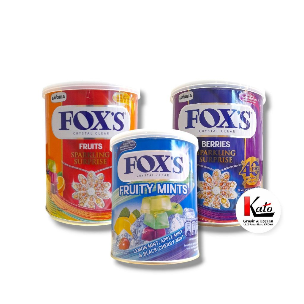 

FOX S Crystal Clear Kaleng