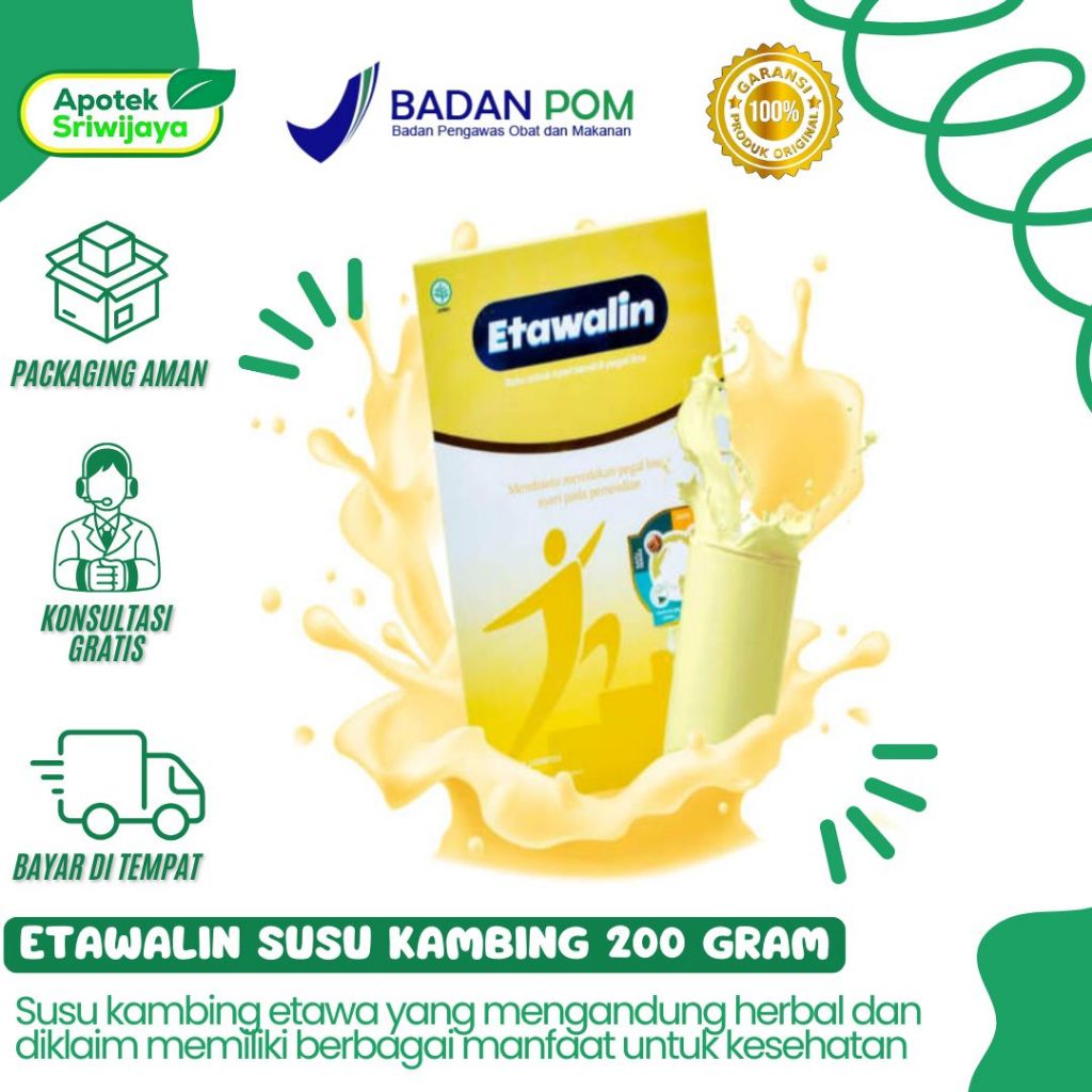

Etawalin Susu Kambing 200 Gram