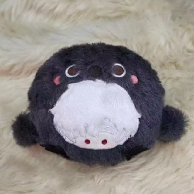 [READY STOCK] love and deepspace sylus crow plush keychain head doll sylus weebs.isekai