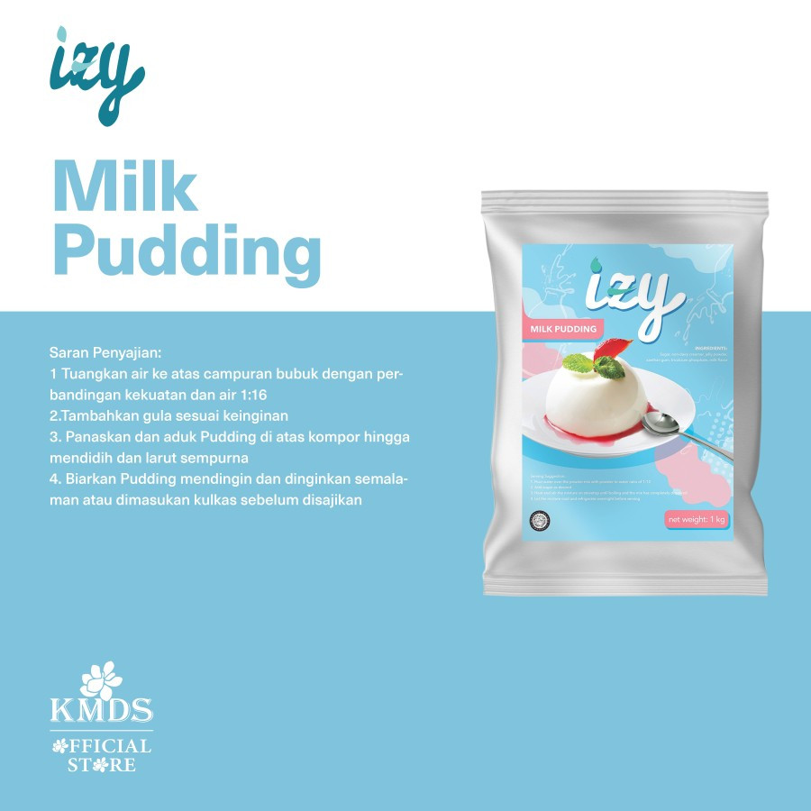 

IZY MILK PUDDING POWDER 1KG 1000GR