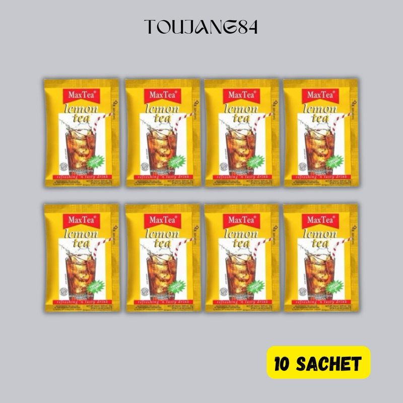 

MaxTea Lemon Tea 10 Sachet RCG @25g