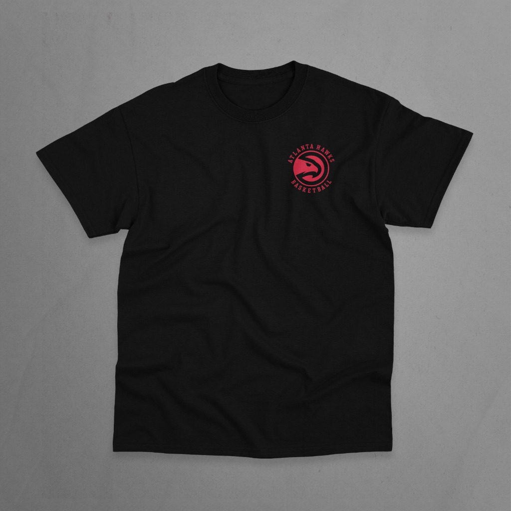 T-SHIRT HAWKS // KAOS HAWKS // ATLANTA HAWKS // KAOS BASKET NBA // 006