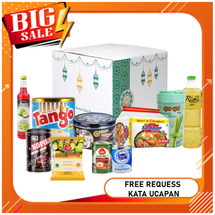 

PARCEL SEMBAKO SUPER HEMAT DAN LENGKAP 10 ITEM SPESIAL EDISI 2025