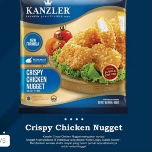 

kanzler naget crispy 450gr