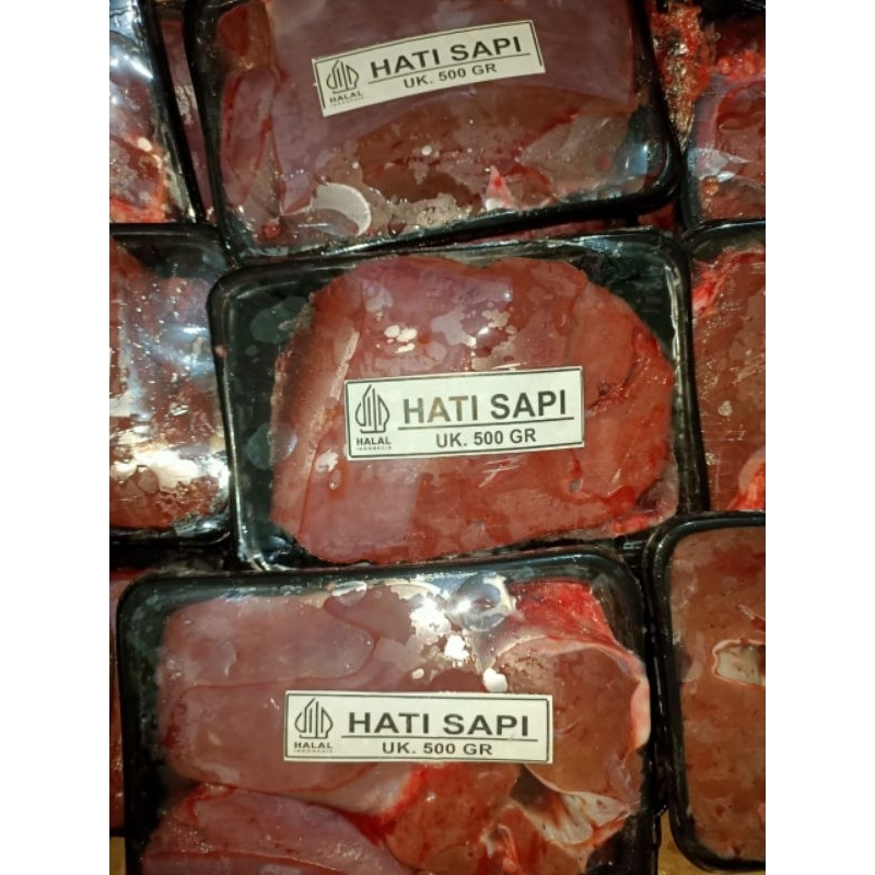 

hati sapi 500gr