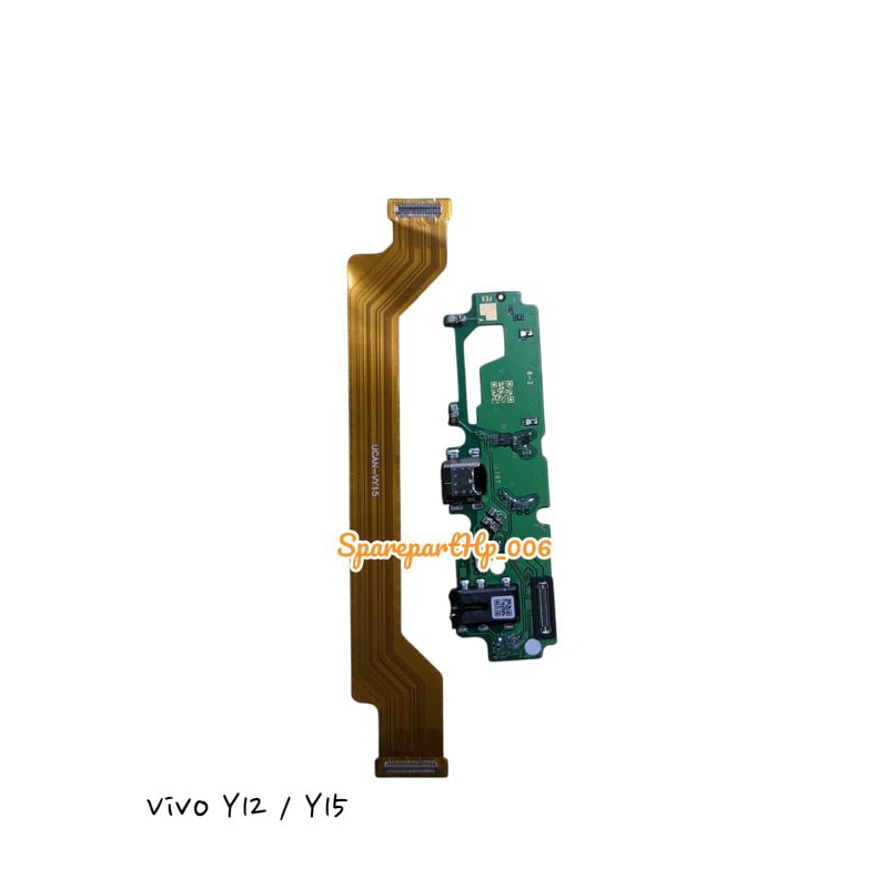 FLEXIBEL CHARGER VIVO Y12 / VIVO Y15 PAPAN CAS FULLSET IC + FLEXIBEL BOARD VIVO Y12 / VIVO Y15 SATU 