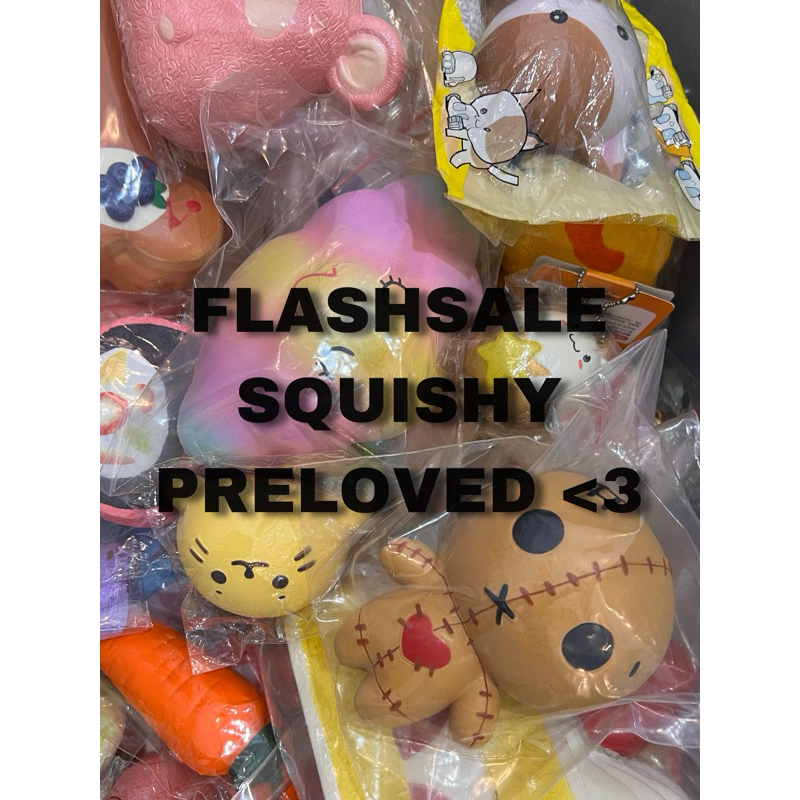 Flash Sale Jual Squishy PRELOVED IBLOOM ETC