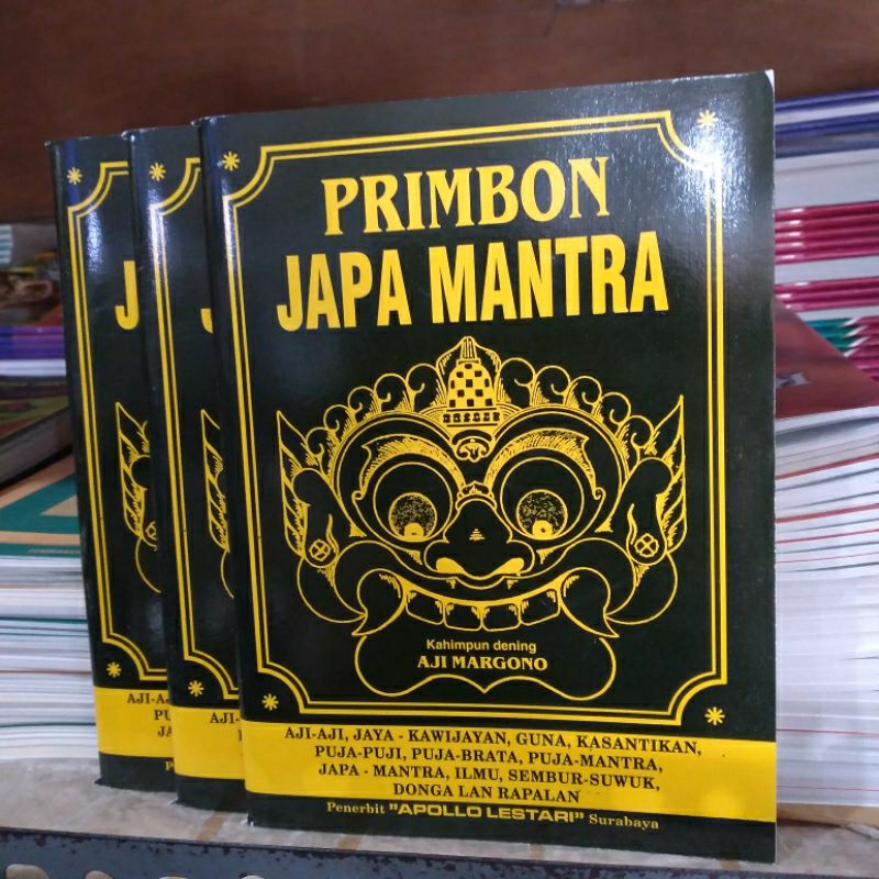 Buku primbon japa mantra kahimpun dening Aji margono