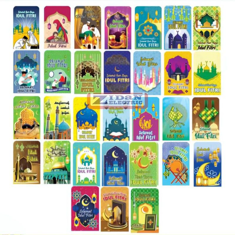 

Amplop Lebaran Idul Fitri Motif Karakter (1 pack isi 10pcs) Amplop Angpao Angpau THR Motif