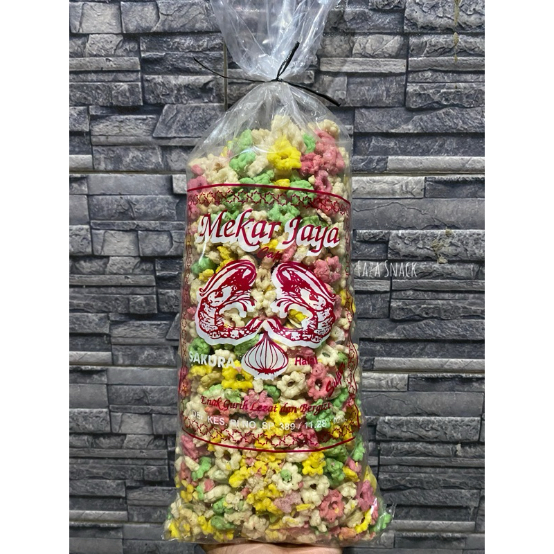 

Snack Cemilan Sakura Warna Kiloan 1kg
