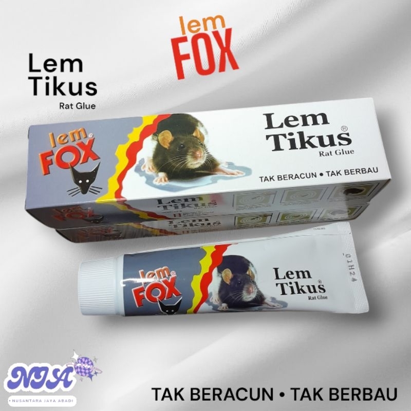 Iem Fox Lem Tikus Rat Glue Lem Tikus Super Lengket